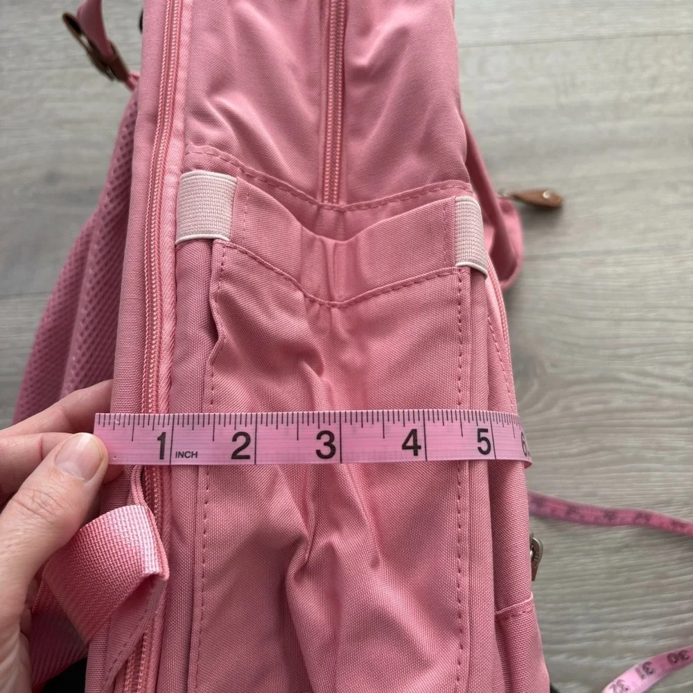 NWT Maelstrom Unisex Pink Buckle Circular Pouch Travel Backpack Baby Diaper Bag‎